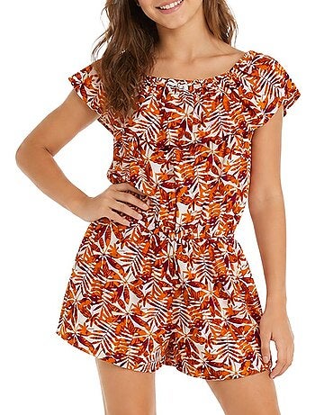 Name it finaya marineblauwe combishort voor meisjes
