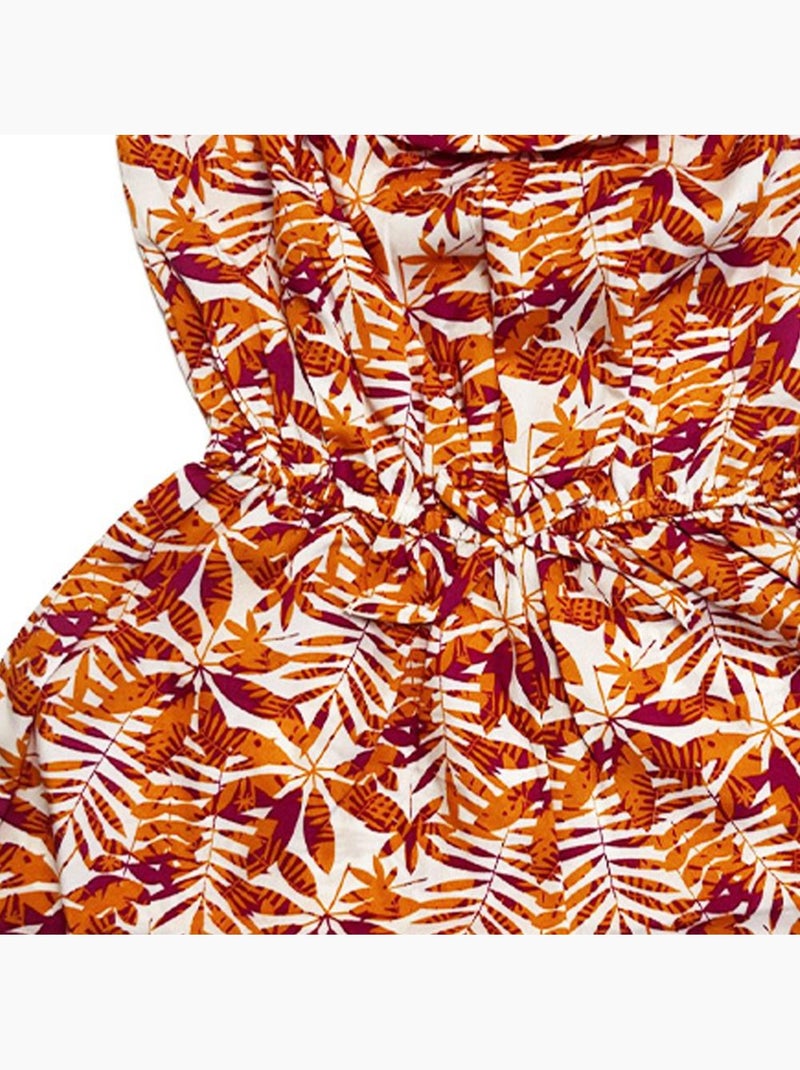 Name It Finaya Meisjes Playsuit Oranje/Roze Roze - Kiabi