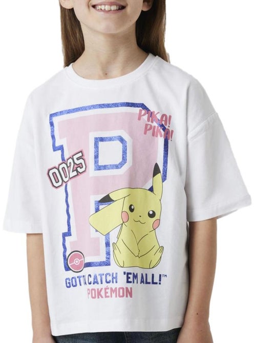 Name It Fjixa Wit T-shirt voor Meisjes - Kiabi Name It Fjixa Wit T-shirt voor Meisjes - Kiabi