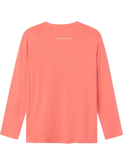 Name It Fnjafa Oranje T-shirt met Lange Mouwen voor Meisjes - Kiabi Name It Fnjafa Oranje T-shirt met Lange Mouwen voor Meisjes - Kiabi