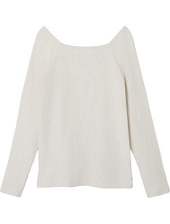 Name it fotilia t-shirt met lange mouwen voor meisjes, wit