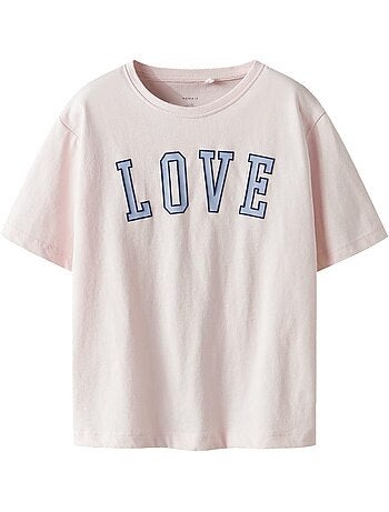 Name it frinda t-shirt met rozenprint voor meisjes