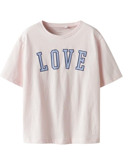Name It Frinda T-shirt met rozenprint voor meisjes - Kiabi Name It Frinda T-shirt met rozenprint voor meisjes - Kiabi