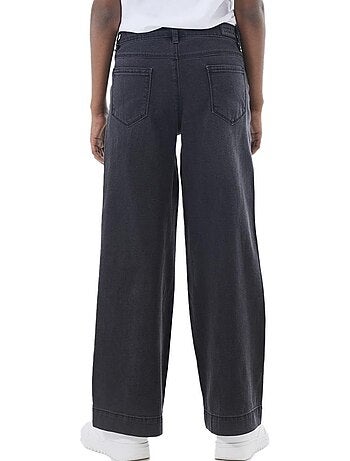 Name it frose loose fit jeans zwart voor meisjes