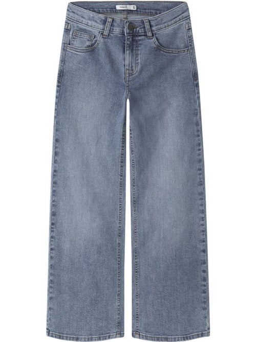 Name it frose wide jeans voor meisjes - blauw - Kiabi Name it frose wide jeans voor meisjes - blauw - Kiabi