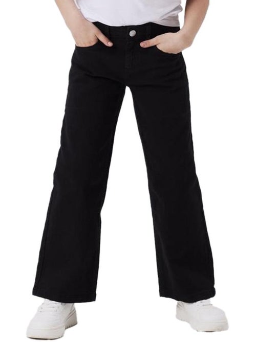 Name It Frose Wide Lange Broek Zwart voor Meisjes - Kiabi Name It Frose Wide Lange Broek Zwart voor Meisjes - Kiabi