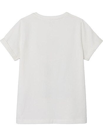 Name it jax wednesday t-shirt wit voor meisjes