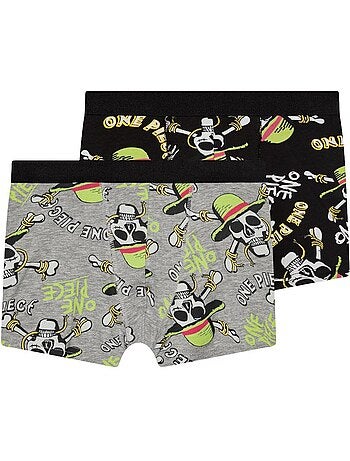 Name It Jeff Jongens Boxershorts Zwart/Grijs