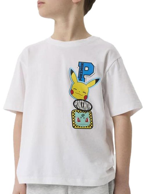 Name It Jeno Wit T-shirt voor Jongens - Kiabi Name It Jeno Wit T-shirt voor Jongens - Kiabi