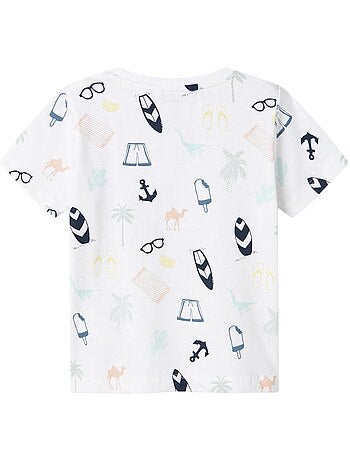 Name it jer wit t-shirt voor jongens