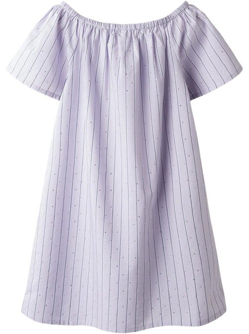 Name It Jianna Mauve Jurk voor Meisjes - Kiabi Name It Jianna Mauve Jurk voor Meisjes - Kiabi