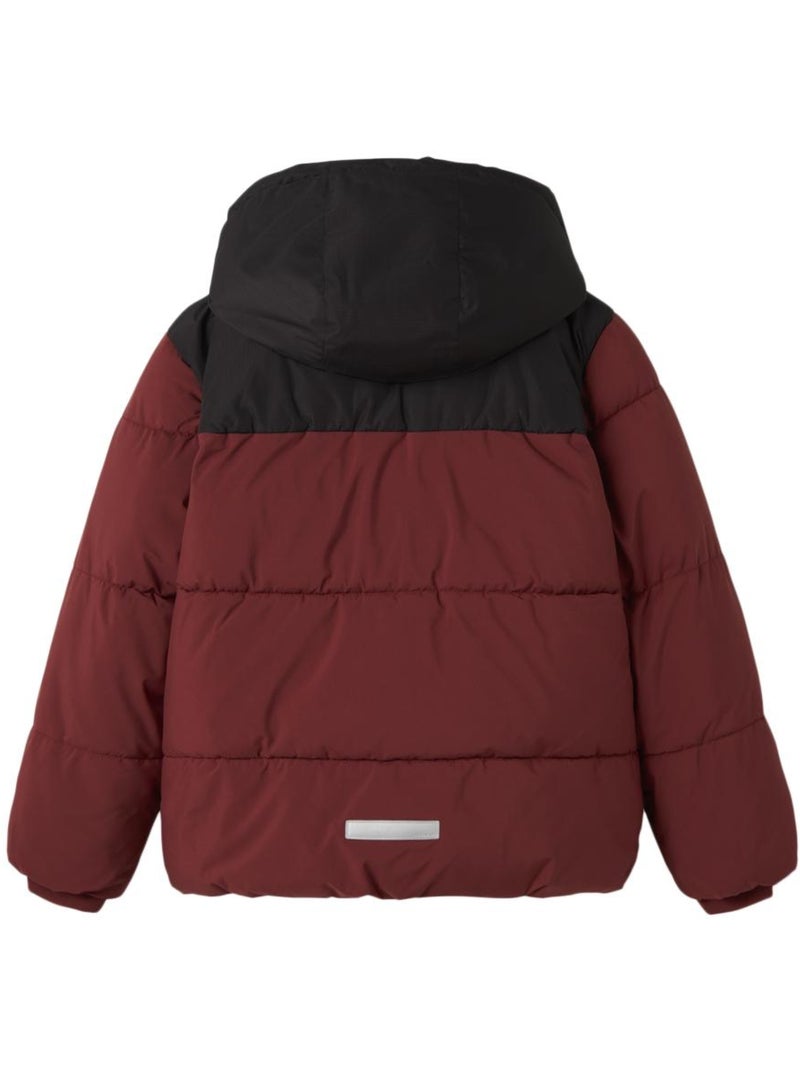 Name It Jongens Winterjas Rood/Zwart Rood - Kiabi