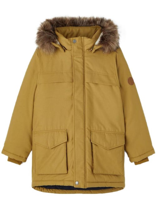Name It Mabe Jongens Parka Camel - Kiabi Name It Mabe Jongens Parka Camel - Kiabi