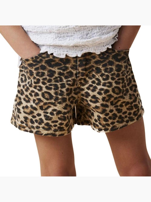 Name It Meisjes Short Luipaardprint Frose - Kiabi Name It Meisjes Short Luipaardprint Frose - Kiabi