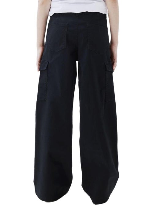 Name It Meisjes Wide Twill Broek Zwart - Kiabi Name It Meisjes Wide Twill Broek Zwart - Kiabi