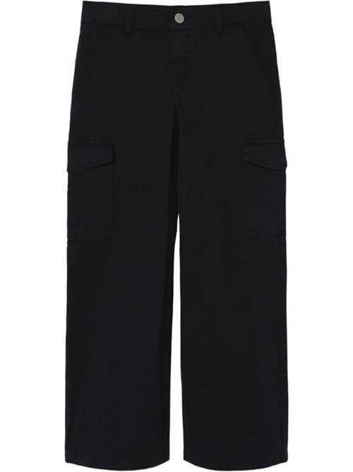 Name it meisjes wide twill broek zwart - Kiabi Name it meisjes wide twill broek zwart - Kiabi