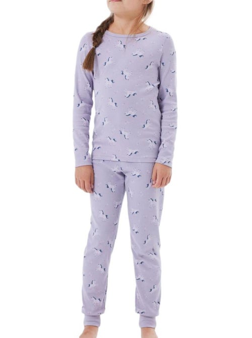 Name It Meisjespyjama Mauve met Eenhoornprint - Kiabi Name It Meisjespyjama Mauve met Eenhoornprint - Kiabi