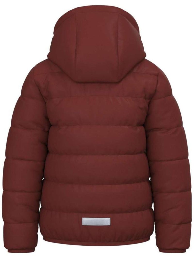Name it Memphis Jongens Rode Winterjas Rood - Kiabi