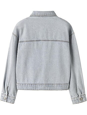 Name it mila meisjes spijkerjas blauw