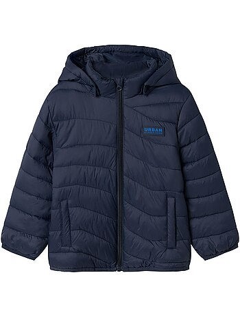 Name it monay jongens winterjas donkerblauw