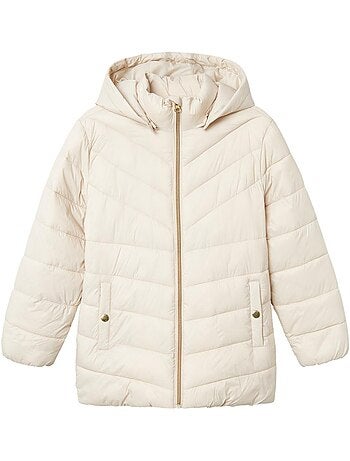 Name it monay meisjes beige winterjas 13227825