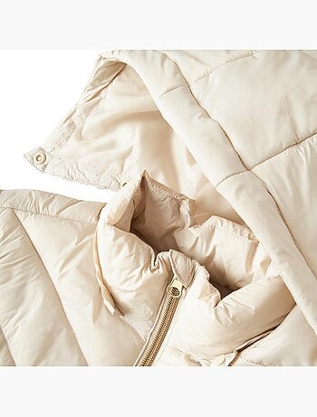 Name it monay meisjes beige winterjas 13227825