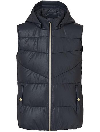 Name it monay meisjes bodywarmer mouwloos marineblauw