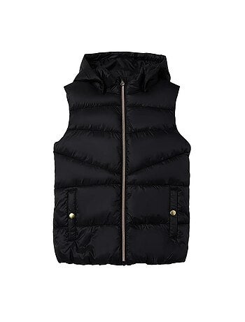 Name it monay meisjes bodywarmer mouwloos marineblauw