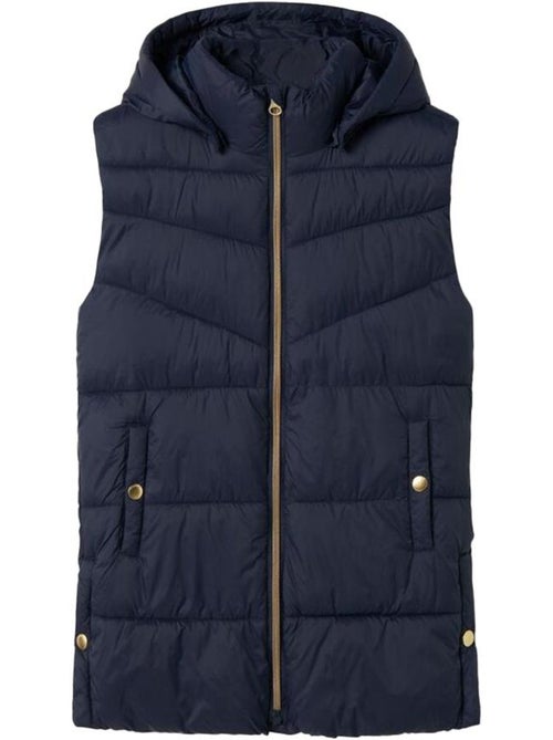 Name It Monay Mouwloze Bodywarmer voor Meisjes - Marineblauw - Kiabi Name It Monay Mouwloze Bodywarmer voor Meisjes - Marineblauw - Kiabi