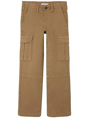 Name it mryan beige cargo broek voor jongens