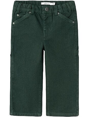 Name it mryan jongens straight jeans groen
