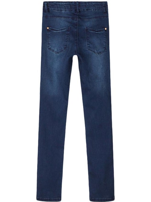 Name It Mtrilla Donkerblauwe Skinny Jeans voor Meisjes - Kiabi Name It Mtrilla Donkerblauwe Skinny Jeans voor Meisjes - Kiabi