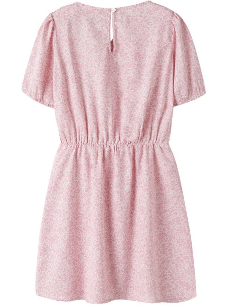 Name It Nkffany Roze/Witte Jurk voor Meisjes Roze - Kiabi