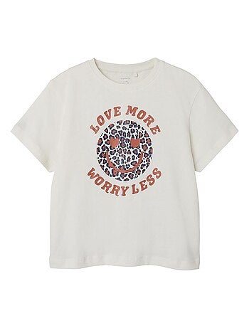 Name it nyla wit t-shirt voor meisjes