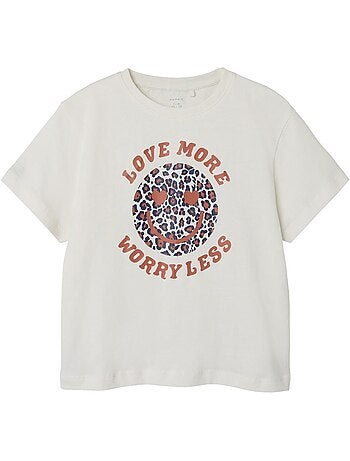 Name it nyla wit t-shirt voor meisjes