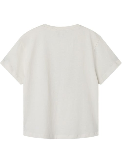 Name It Nyla Wit T-shirt voor Meisjes - Kiabi Name It Nyla Wit T-shirt voor Meisjes - Kiabi