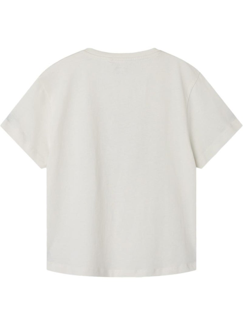 Name It Nyla Wit T-shirt voor Meisjes Wit - Kiabi