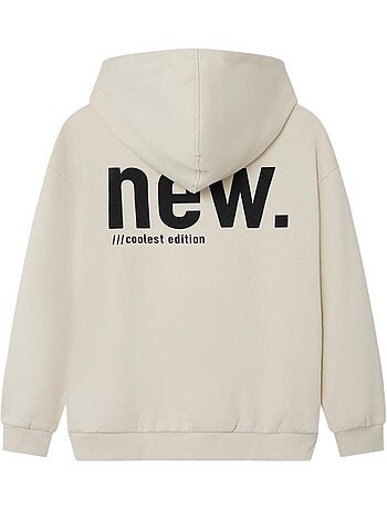 Name it osvild beige jongens sweatshirt