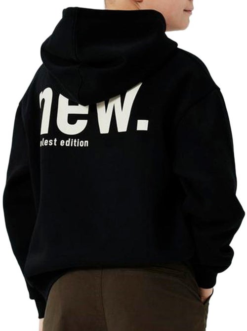 Name It Osvild Jongens Zwarte Sweatshirt - Kiabi Name It Osvild Jongens Zwarte Sweatshirt - Kiabi