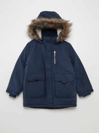 Name it | Parka met capuchon met imitatiebont