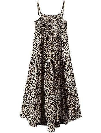 Name it pvinaya bruine jurk voor meisjes