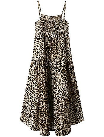 Name it pvinaya bruine jurk voor meisjes
