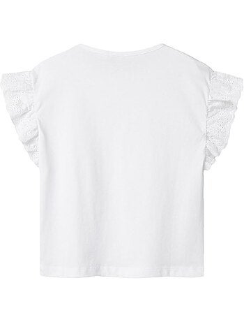 Name it rejaline wit t-shirt voor meisjes