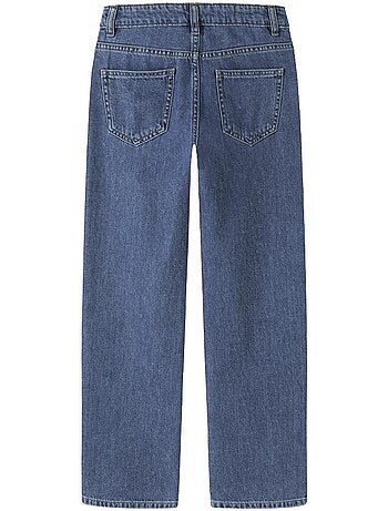 Name it rhine straight fit jeans voor meisjes - blauw