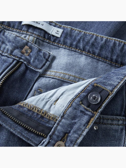Name It Rhine Straight Fit Jeans voor Meisjes - Blauw - Kiabi Name It Rhine Straight Fit Jeans voor Meisjes - Blauw - Kiabi