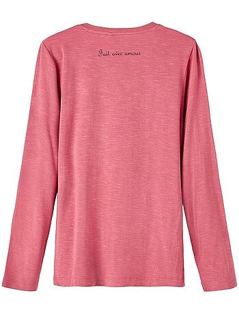 Name it rock roze t-shirt voor meisjes