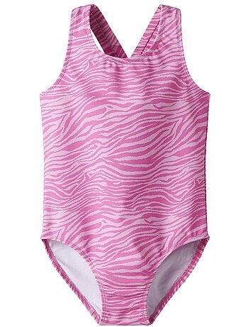 Name it meisjes zwempak blauw met dierenprint