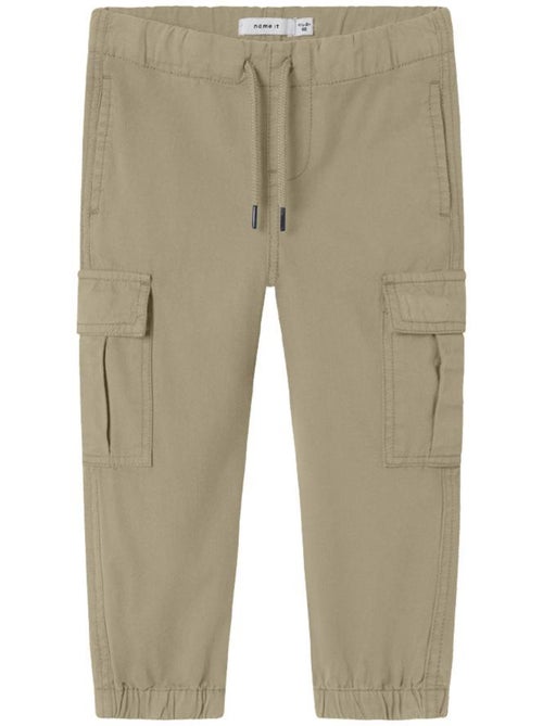 Name It Ryan Beige Cargo Broek voor Jongens - Kiabi Name It Ryan Beige Cargo Broek voor Jongens - Kiabi