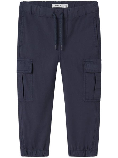 Name It Ryan Cargo Broek Marineblauw voor Jongens - Kiabi Name It Ryan Cargo Broek Marineblauw voor Jongens - Kiabi