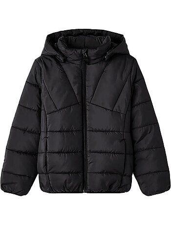 Name it south jongens zwarte winterjas